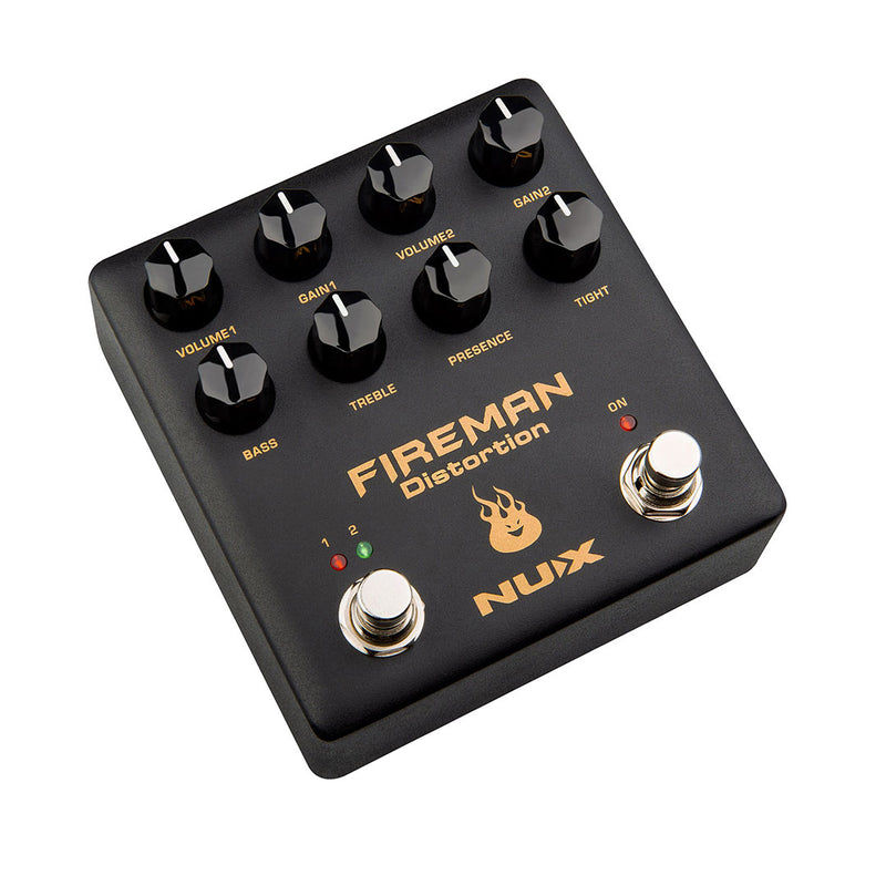 Pedal de Distorsión NUX Fireman Distortion (NDS-5)