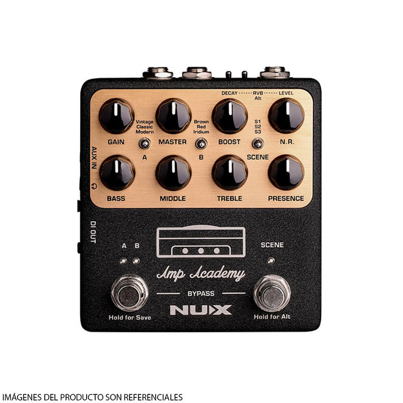 Pedal Modelador de Amplificadores NUX Amp Academy NGS-6