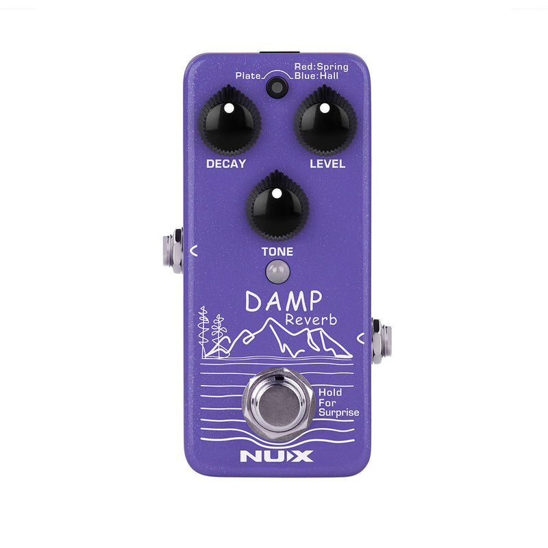 Pedal de Reverb NUX Damp Reverb (NRV-3)