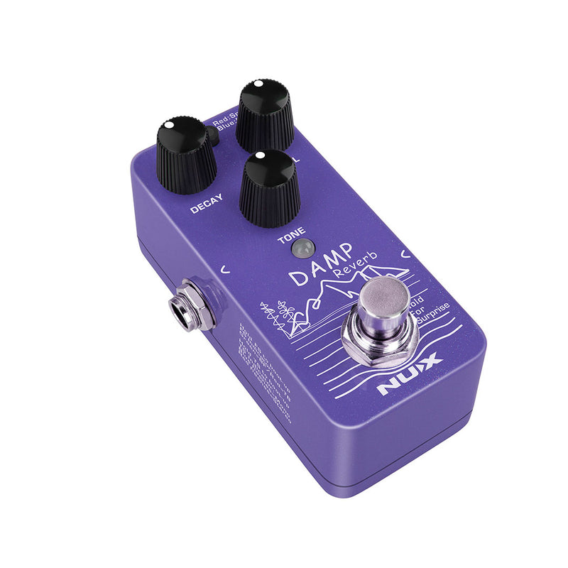 Pedal de Reverb NUX Damp Reverb (NRV-3)