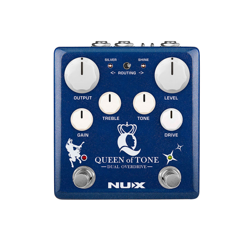 Pedal de Overdrive NUX Queen of Tone (NDO-6)