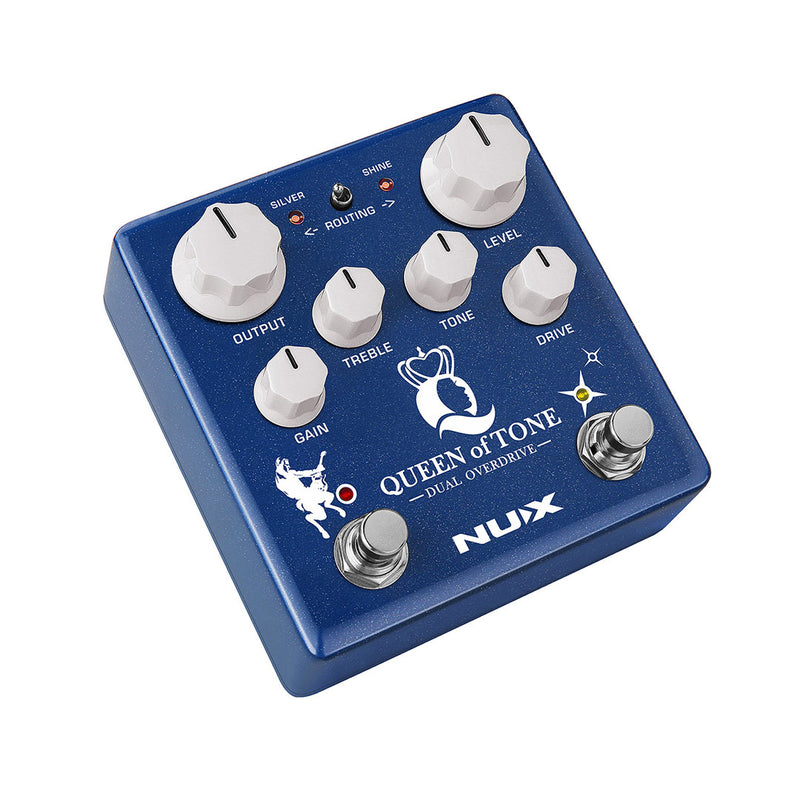 Pedal de Overdrive NUX Queen of Tone (NDO-6)
