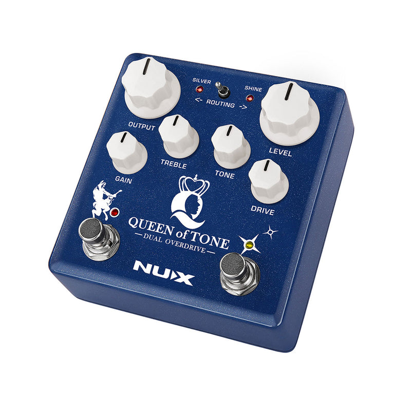 Pedal de Overdrive NUX Queen of Tone (NDO-6)