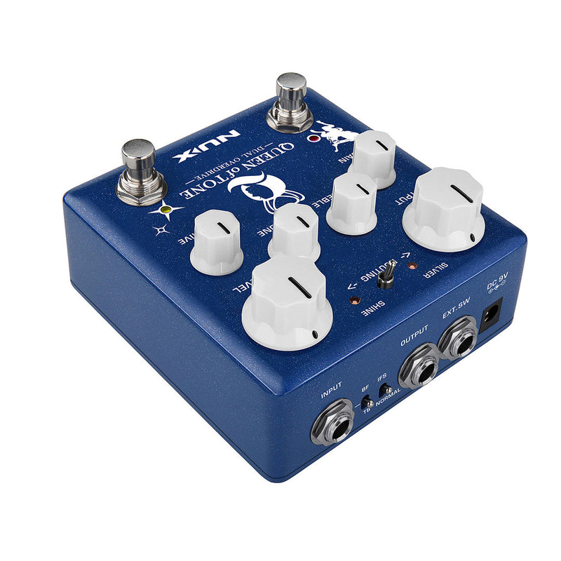 Pedal de Overdrive NUX Queen of Tone (NDO-6)