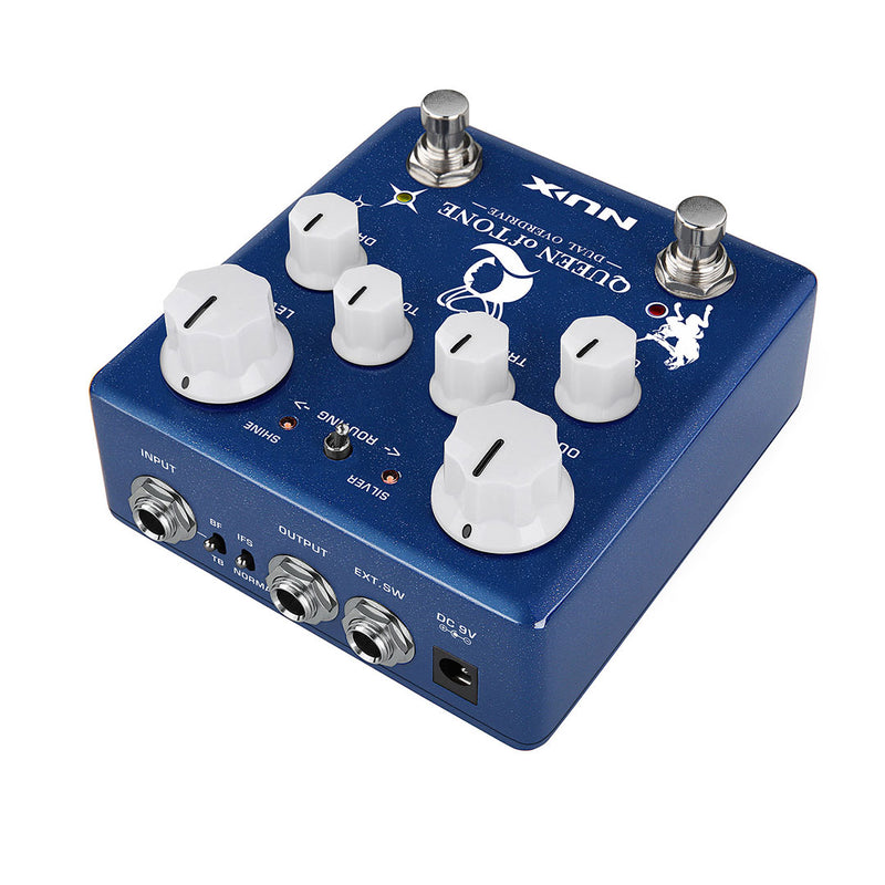 Pedal de Overdrive NUX Queen of Tone (NDO-6)