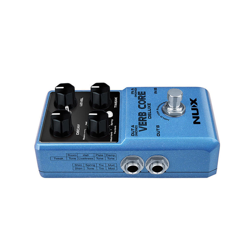 Pedal de Reverb para Guitarra NUX Verb Core Deluxe (Reverb)
