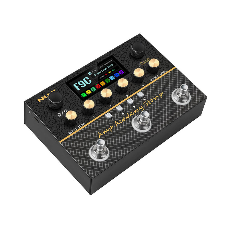 Pedalera Modelador Compacto NUX Amp Academy Stomp NMA-3AAP