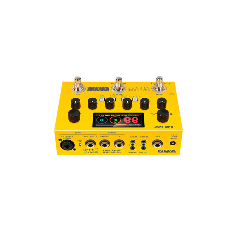 Pedal de Loop Nux NML-3DLS Dual Loop Stereo