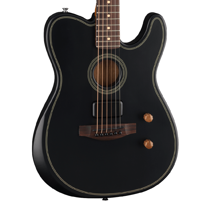 Guitarra Electroacústica Fender Acoustasonic Standard Telecaster - Black