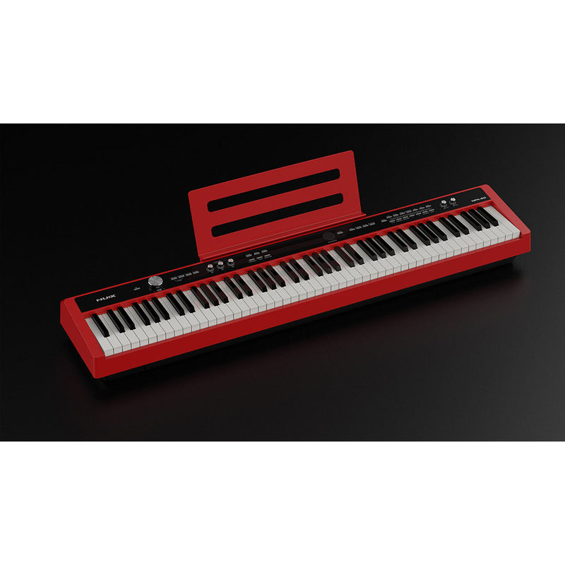 Piano Digital Portátil NUX NPK-20 - Rojo