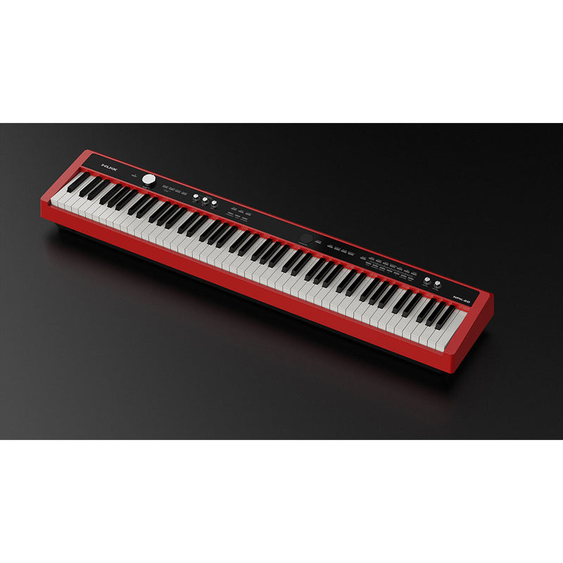Piano Digital Portátil NUX NPK-20 - Rojo
