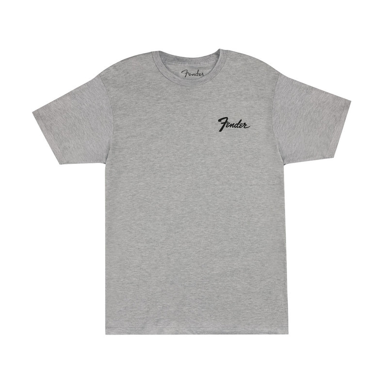Polo Fender Transition Logo talla M - Athletic Gray