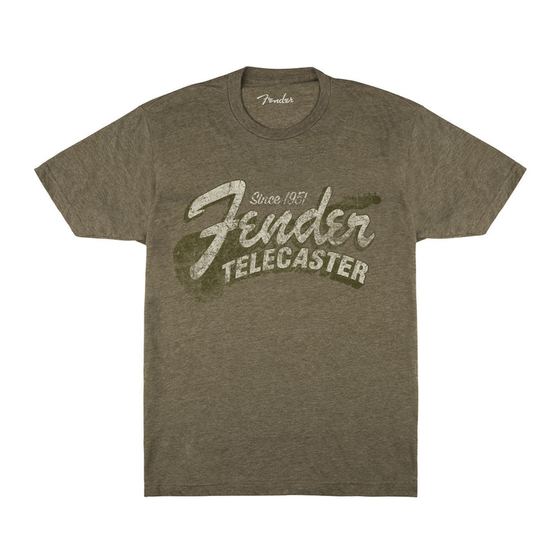 Polo Fender Diseño Telecaster Since 1951 Talla L - Military Heather Green