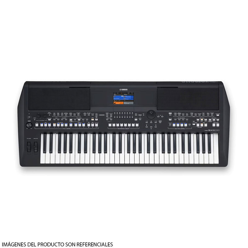 Arreglador Yamaha PSR-SX600 (incluye adaptador de corriente Yamaha)