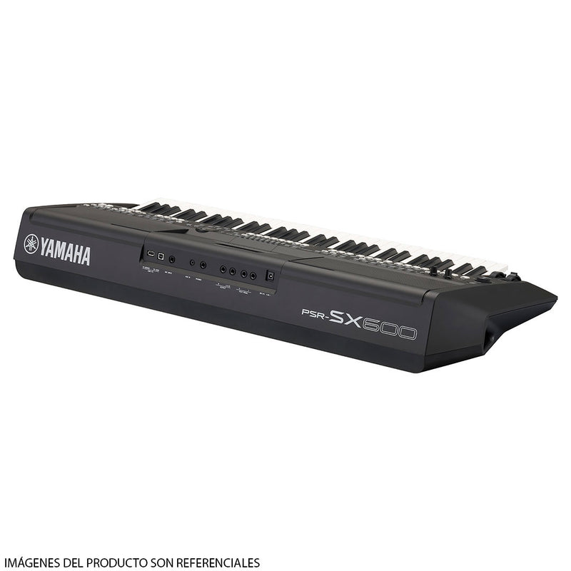 Arreglador Yamaha PSR-SX600 (incluye adaptador de corriente Yamaha)