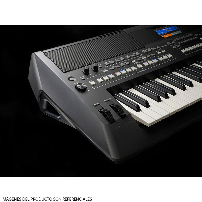 Arreglador Yamaha PSR-SX600 (incluye adaptador de corriente Yamaha)