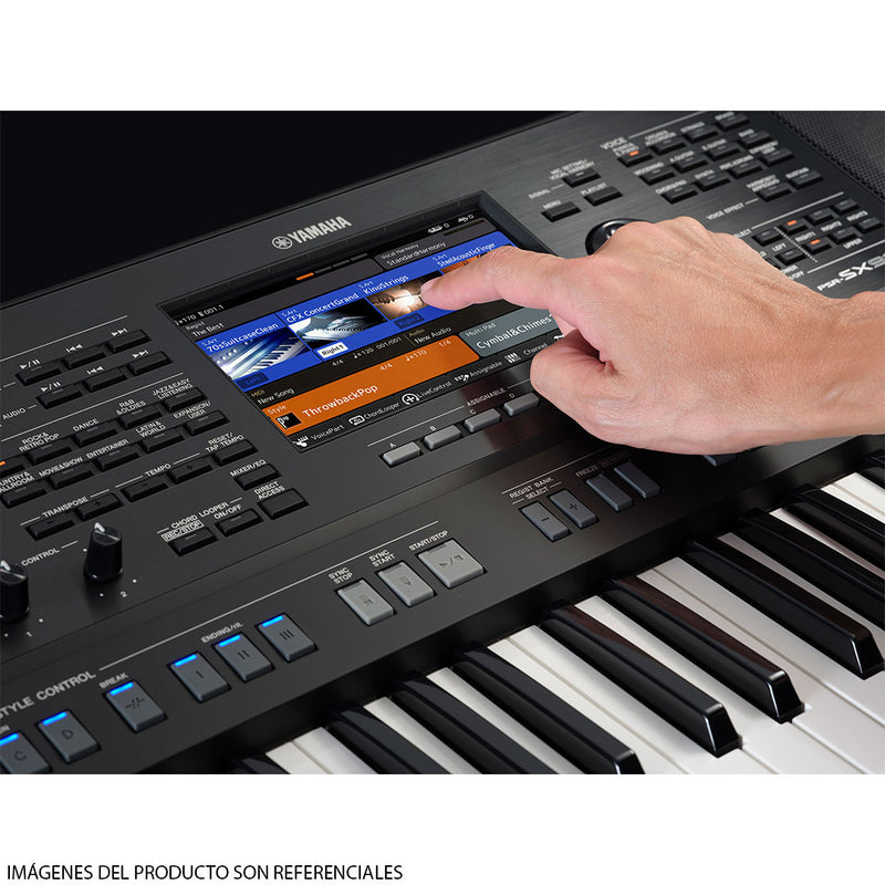 Arreglador Yamaha PSR-SX920 (incluye adaptador de corriente Yamaha)