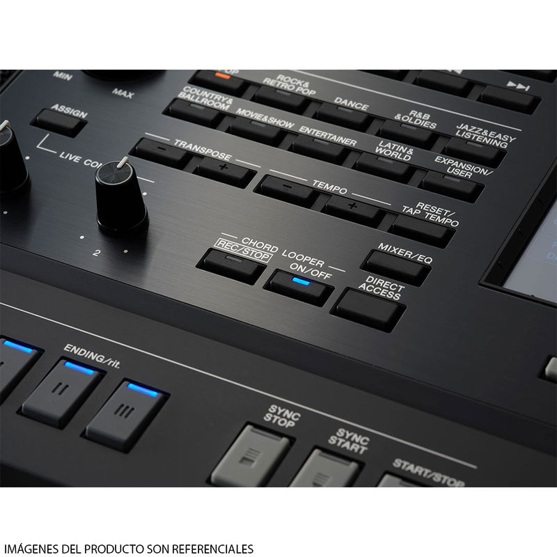 Arreglador Yamaha PSR-SX920 (incluye adaptador de corriente Yamaha)