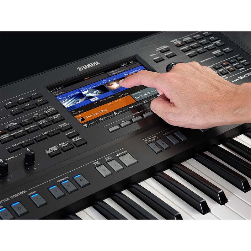 Arreglador Yamaha PSR-SX920 (incluye adaptador yamaha)