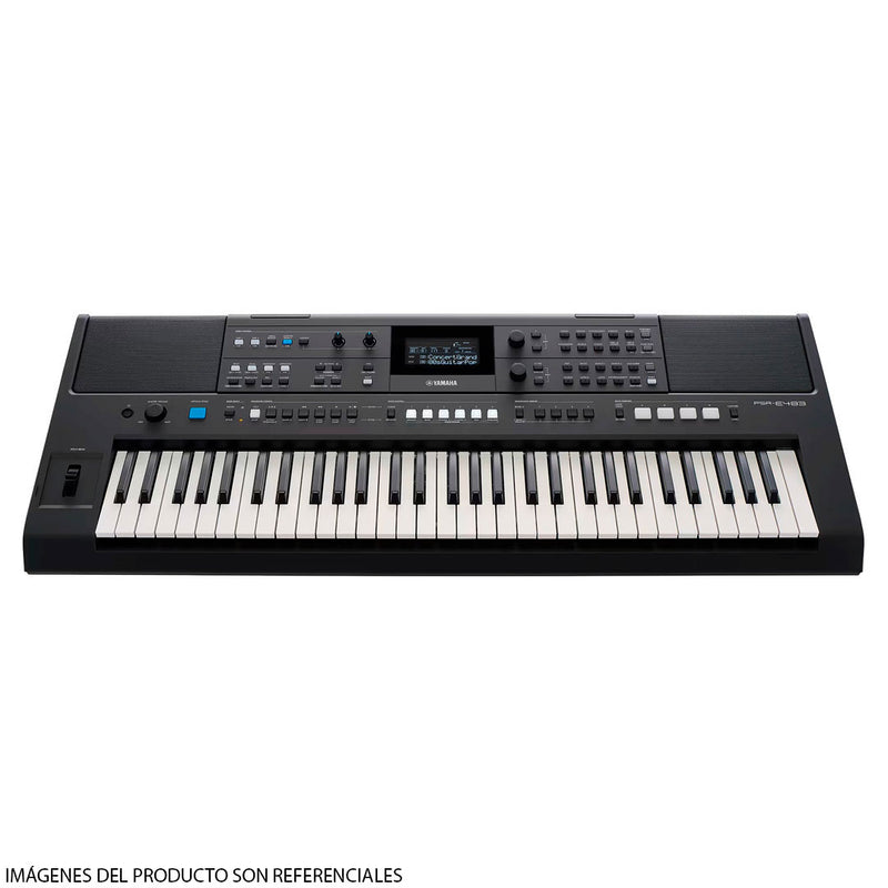Teclado Portátil Yamaha PSR-E483 de 61 Teclas (incluye adaptador de corriente Yamaha)