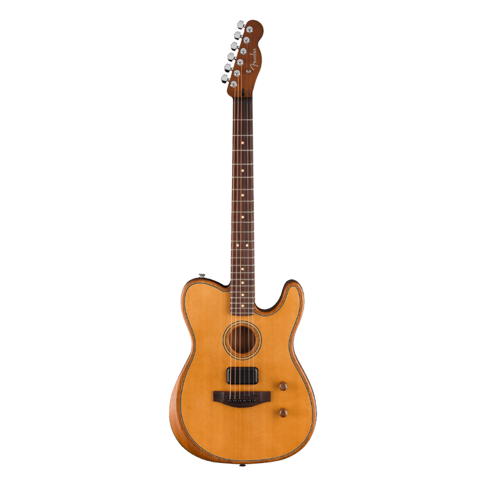 Guitarra Electroacústica Fender Acoustasonic Standard Telecaster - Aged Natural