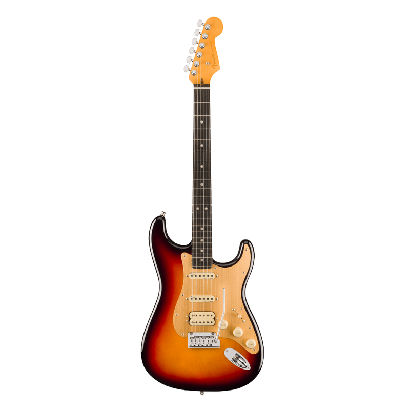 Guitarra Eléctrica Fender American Ultra II Stratocaster® HSS con diapasón de Ébano - Ultraburst