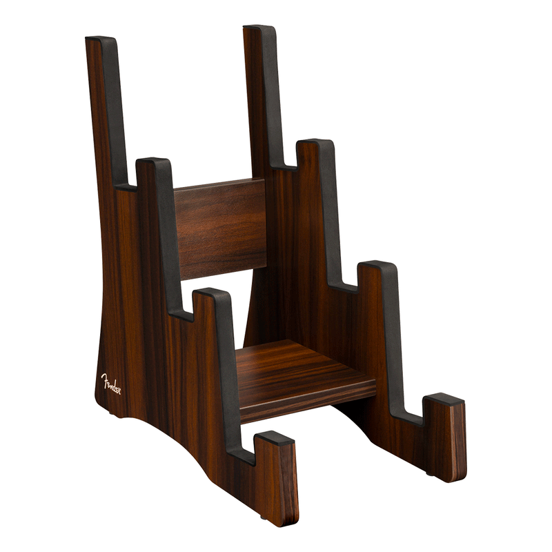 Soporte para tres guitarras Fender Deluxe - Wooden