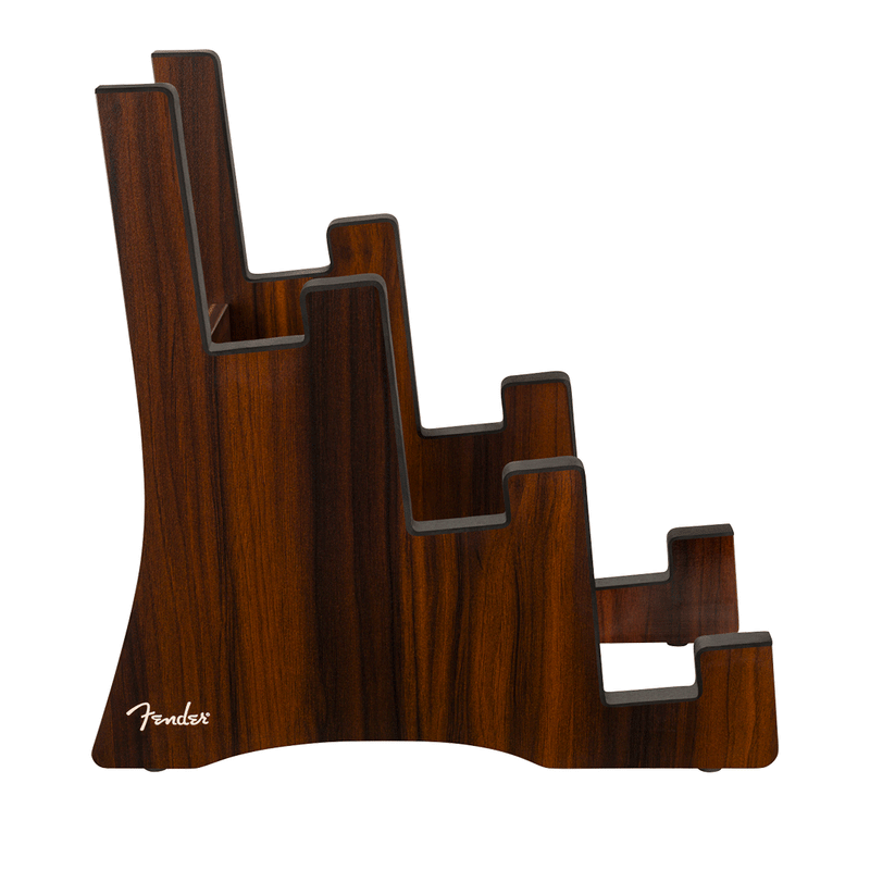 Soporte para tres guitarras Fender Deluxe - Wooden