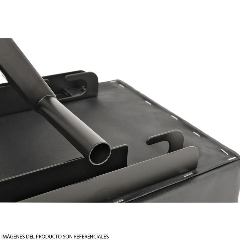 Banqueta para teclado Quik Lok BX-8 Pequeña con cojín extra grueso de vinilo
