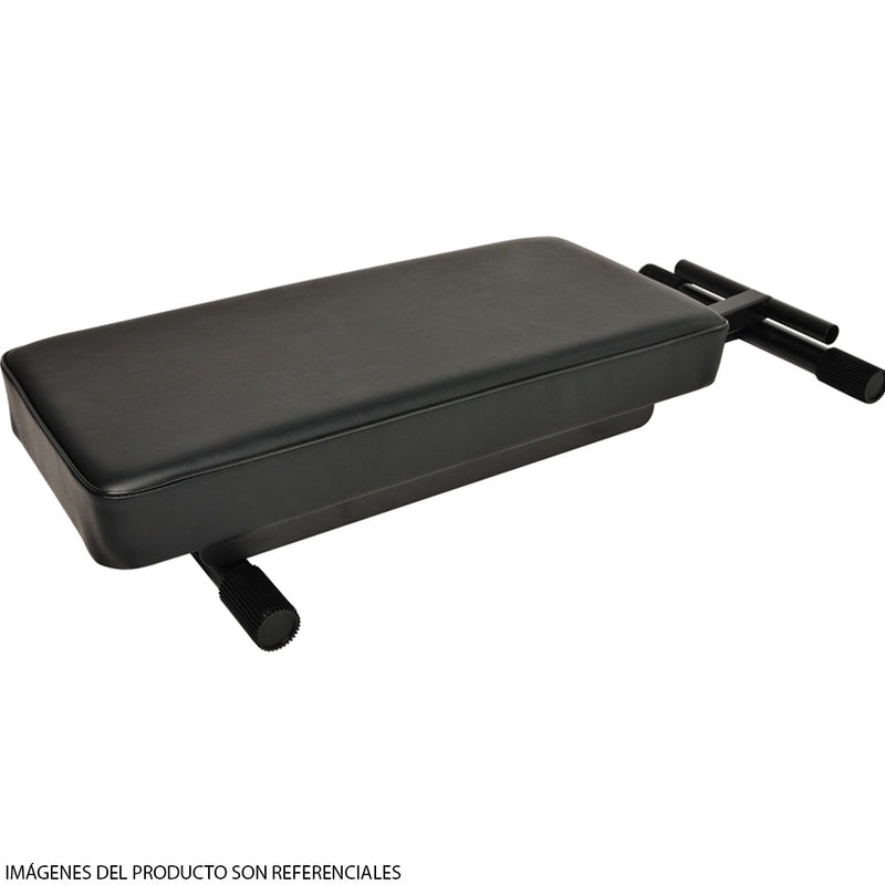 Banqueta para teclado Quik Lok BX-8 Pequeña con cojín extra grueso de vinilo