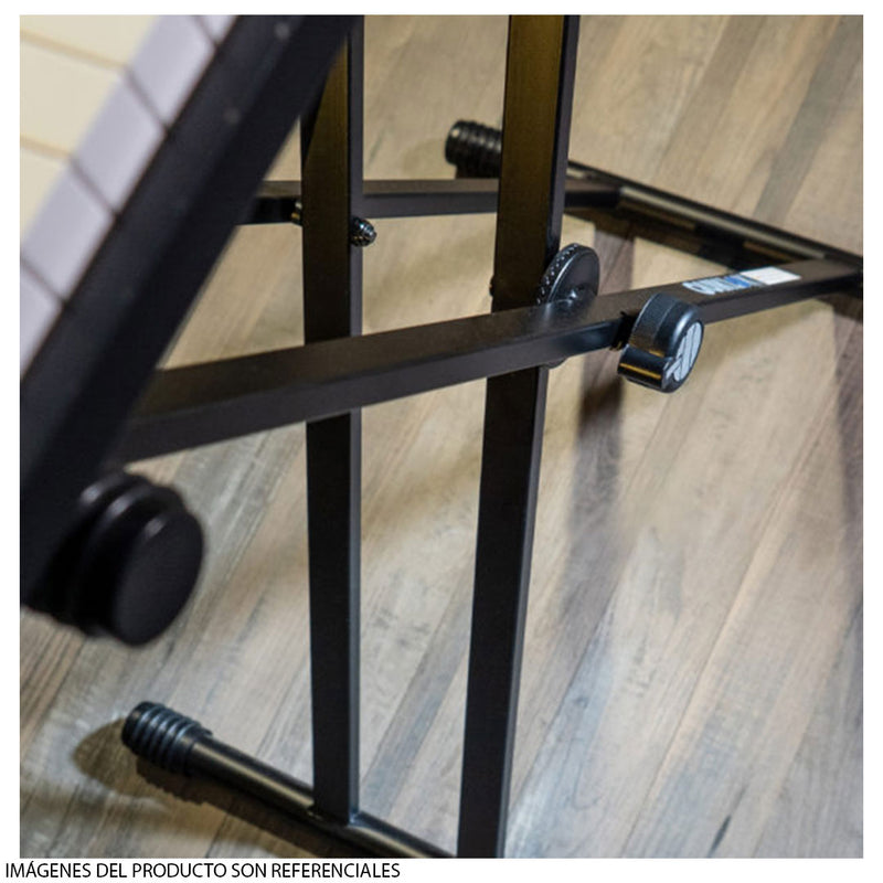 Soporte para Teclado Quik Lok T/20 Doble Refuerzo - Negro