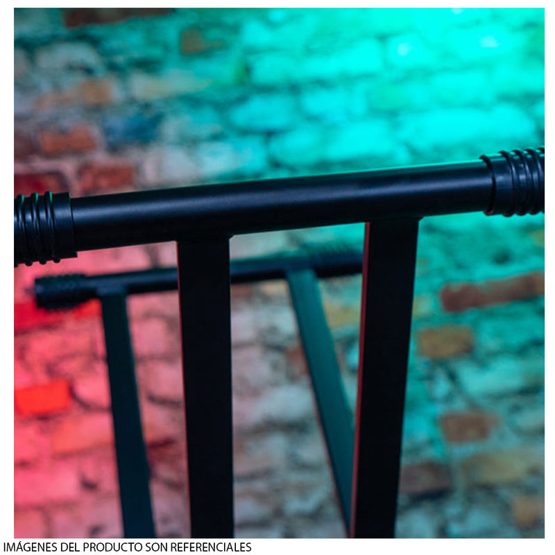 Soporte para Teclado Quik Lok T/20 Doble Refuerzo - Negro