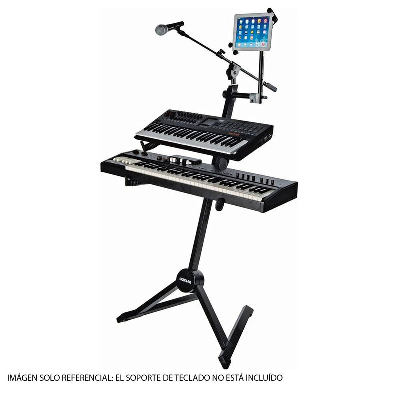 Soporte Quik Lok IPS/13 Universal para Tablet compatible con Soportes de Teclado tipo "X"