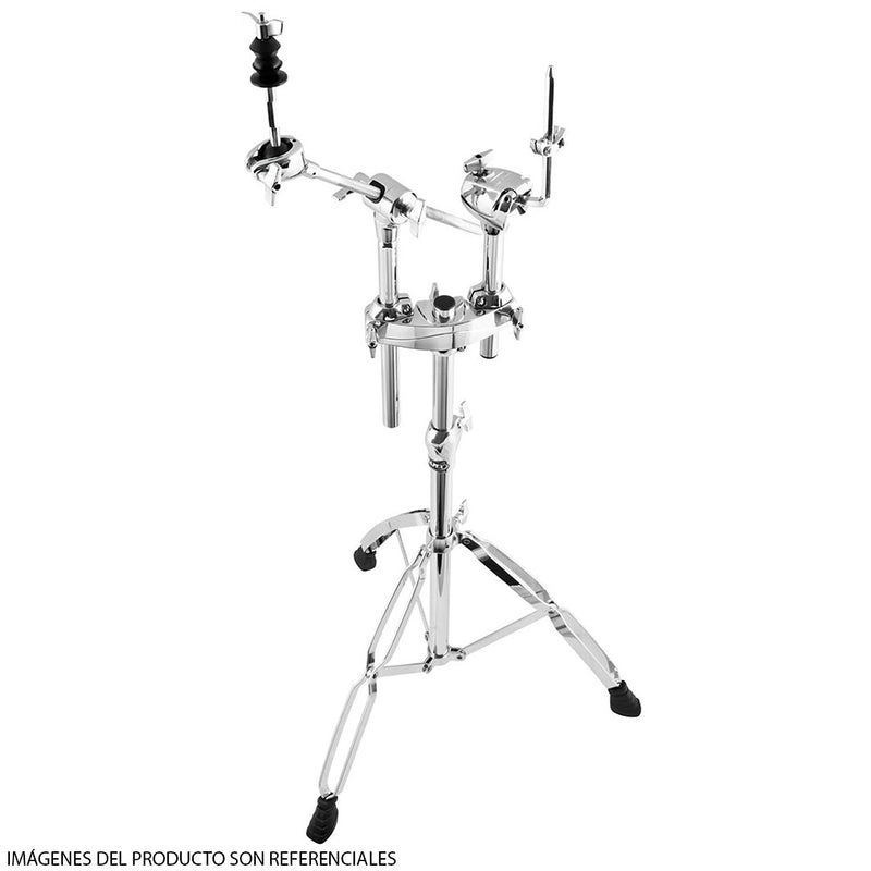 Soporte Doble para Tom y Platillo Mapex Serie 900 TS960A - Cromado