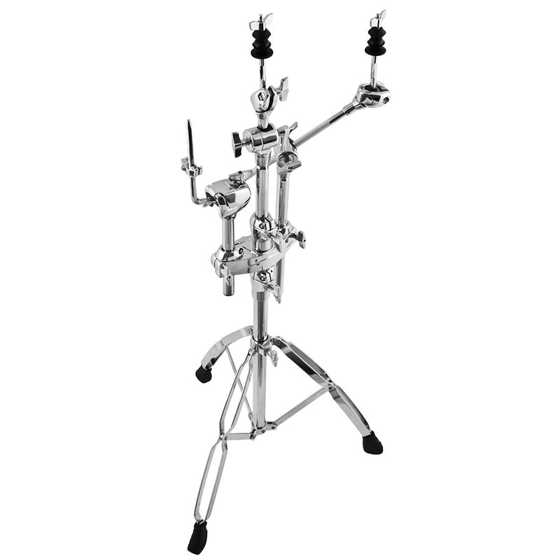 Soporte Triple para un Tom y dos Platillos Mapex Serie 900 TS965A - Cromado