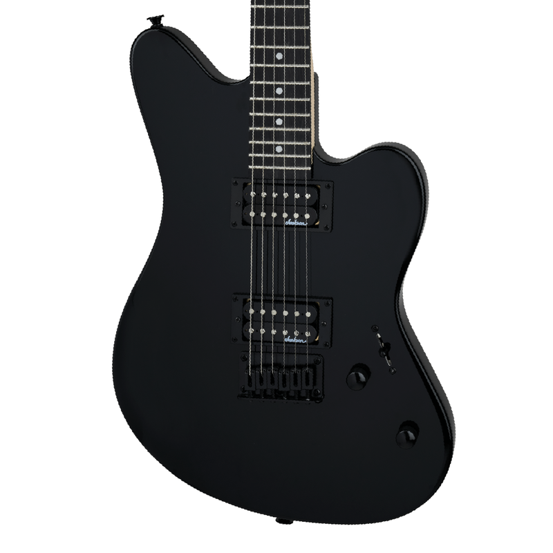 Guitarra Eléctrica Jackson JS Series Surfcaster™ JS22 HT con diapasón de Amaranto - Black