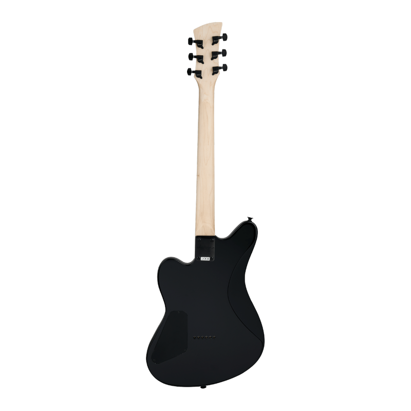 Guitarra Eléctrica Jackson JS Series Surfcaster™ JS22 HT con diapasón de Amaranto - Black