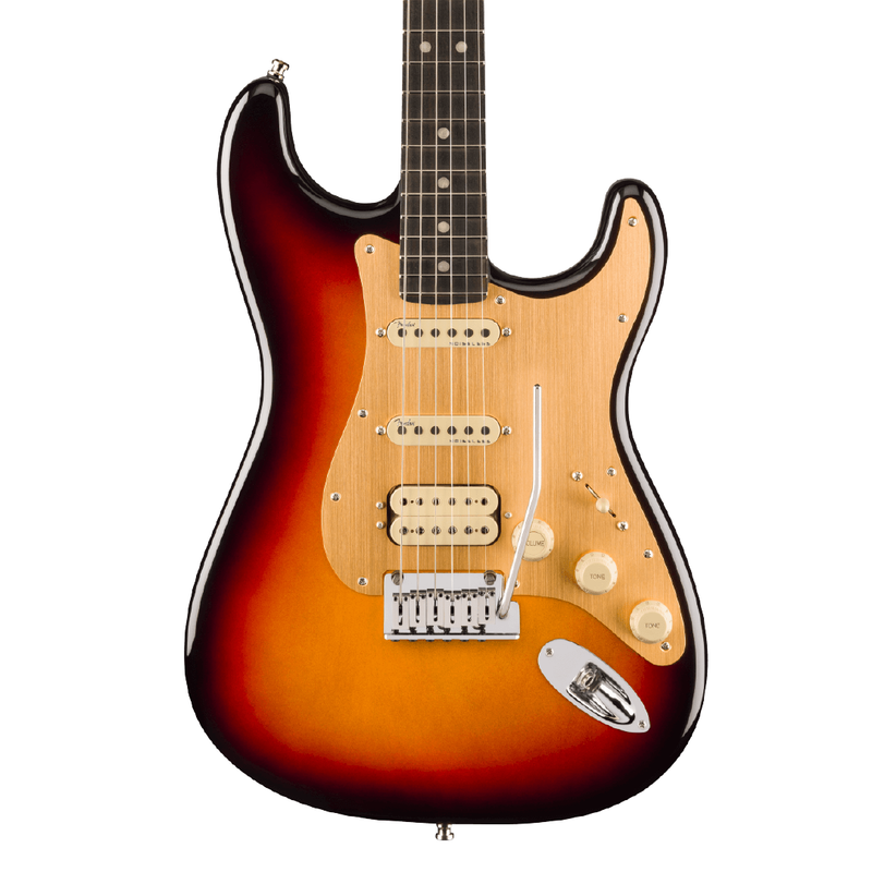 Guitarra Eléctrica Fender American Ultra II Stratocaster® HSS con diapasón de Ébano - Ultraburst