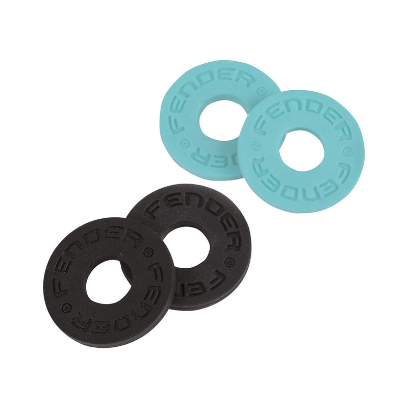 Strap Blocks Fender - Black (2) and Daphne Blue (2)