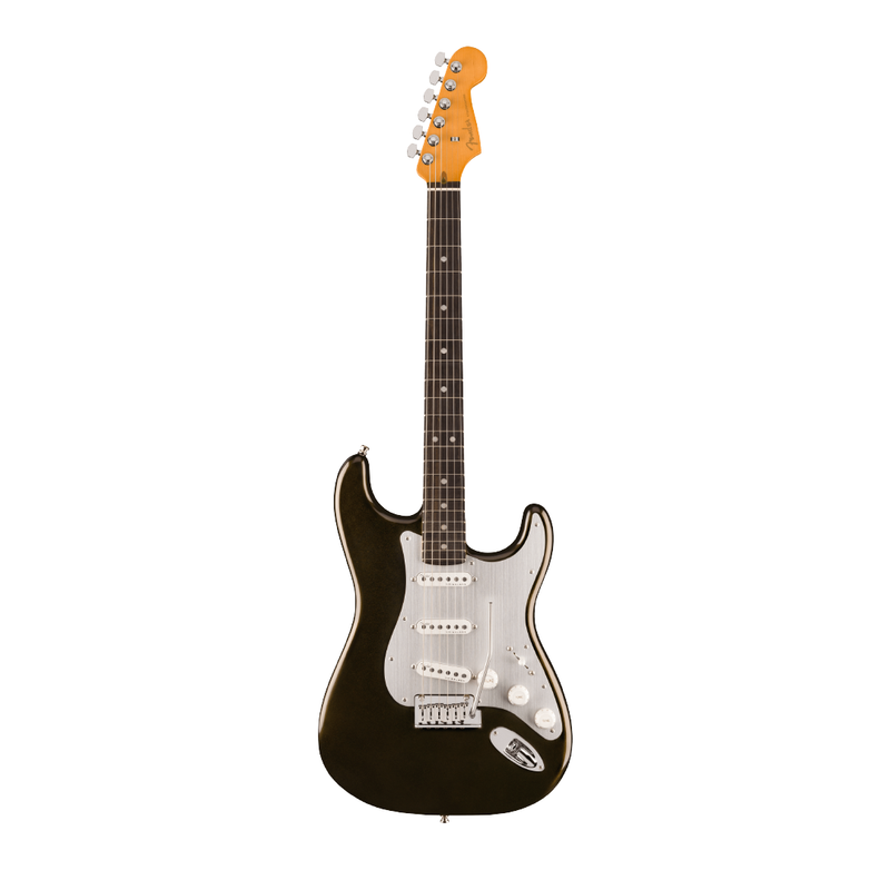 Guitarra Eléctrica American Ultra II Stratocaster® con diapasón de Ébano - Texas Tea