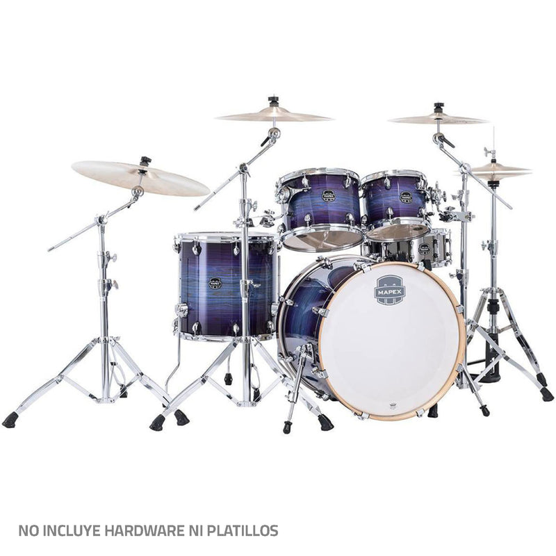 Batería Acústica Mapex Armory - Night Sky Burst, Shell Pack de 5 piezas AR529SVL (NO INCLUYE HARDWARE NI PLATILLOS)