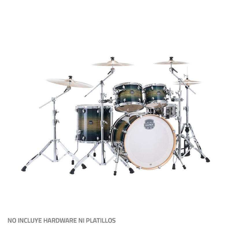 Bateria Acústica Mapex Armory AR529SET Shell Pack de 5 piezas - Rainforest Burst (NO INCLUYE HARDWARE NI PLATILLOS)