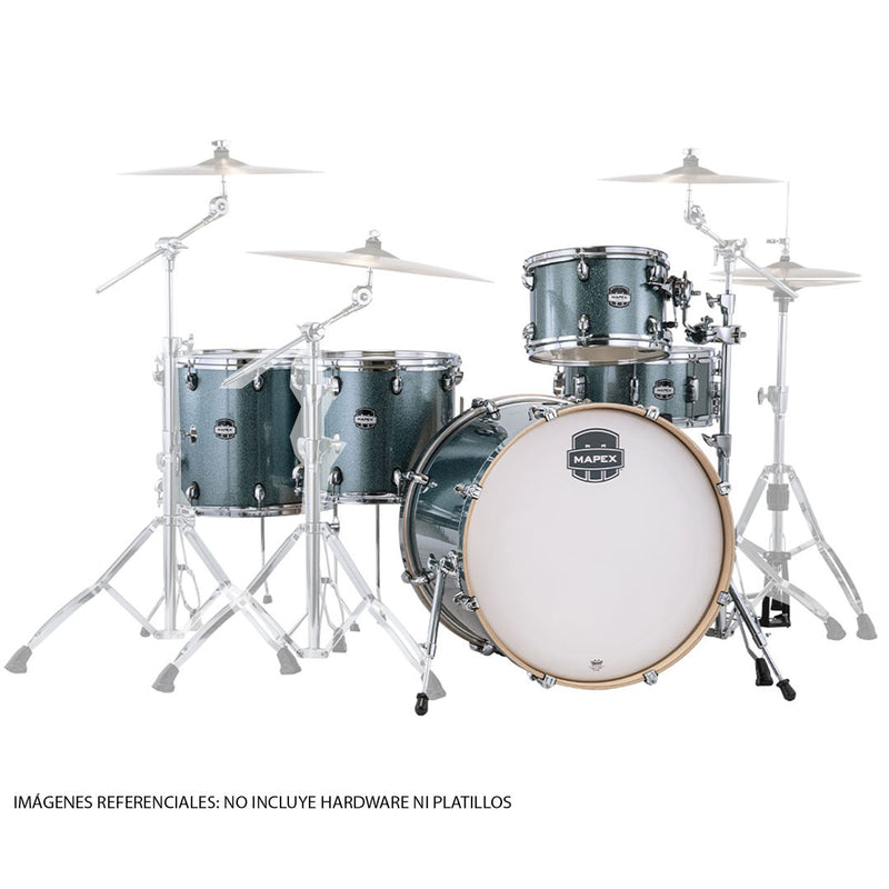 Batería Acústica Mapex Mars Birch Shell Pack de 5 piezas MA528SFMI - Twilight Sparkle (NO INCLUYE HARDWARE NI PLATILLOS)