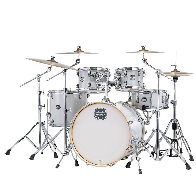 Batería Acústica Mapex Mars Birch Shell Pack de 5 piezas MA529SFDT - Diamond Sparkle (NO INCLUYE HARDWARE NI PLATILLOS)