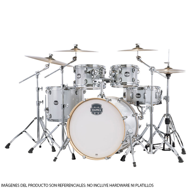 Batería Acústica Mapex Mars Birch Shell Pack de 5 piezas MA529SFDT - Diamond Sparkle (NO INCLUYE HARDWARE NI PLATILLOS)