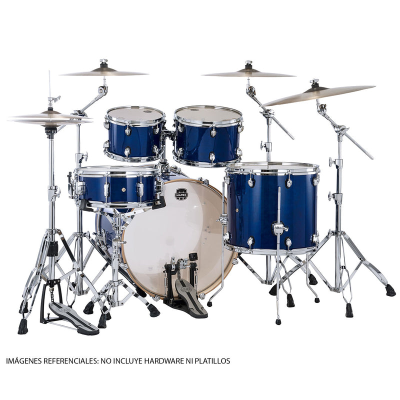 Batería Acústica Mapex Mars Maple MM529SFOD Shell pack de 5 piezas - Midnight Blue (NO INCLUYE HARDWARE NI PLATILLOS)
