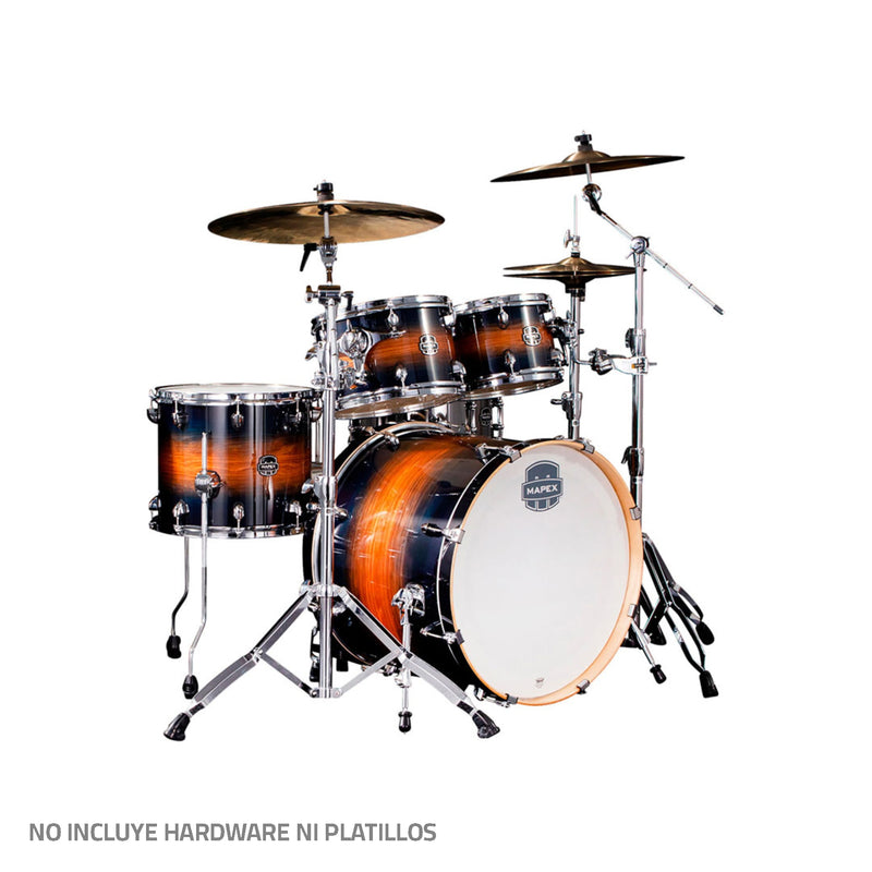 Batería Acústica Mapex Armory LTAR529SCH Shell Pack de 5 piezas - Caribbean Burst (NO INCLUYE HARDWARE NI PLATILLOS)