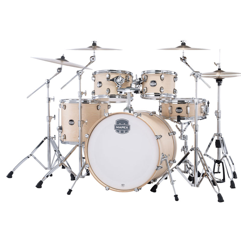 Baterí Acústica Mapex Mars Maple MM529SFNW Shell Pack de 5 piezas - Natural Satin Wood