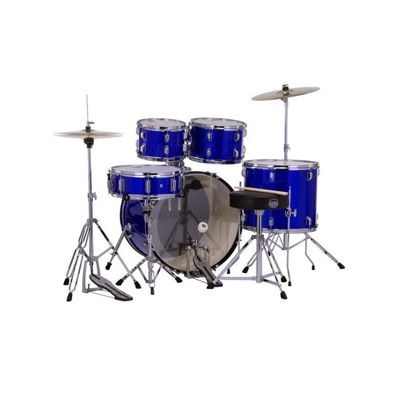 Batería Acústica Mapex Comet CM5294FTCIB-SC Shell Pack de 5 piezas - Indigo Blue (INCLUYE HARDWARE Y PLATILLOS)