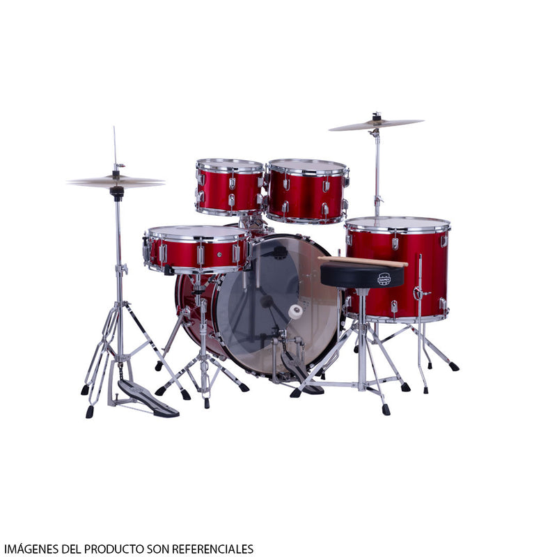 Batería Acústica Mapex Comet CM5294FTCIR-SC Shell Pack de 5 piezas - Infra Red (INCLUYE HARDWARE Y PLATILLOS)